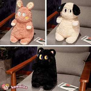 Fluffy Dog Cat Bunny Plushies-Kawaii Dream