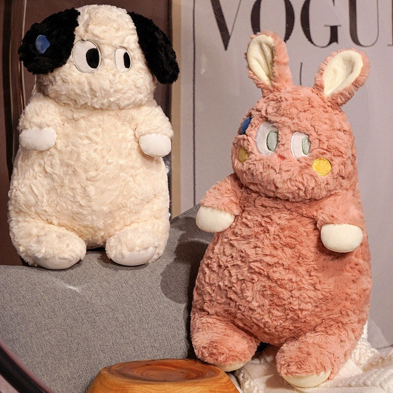 Fluffy Dog Cat Bunny Plushies-Kawaii Dream