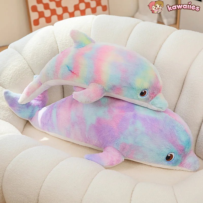 Fluffy Galaxy Dolphin Plushies-Kawaii Dream