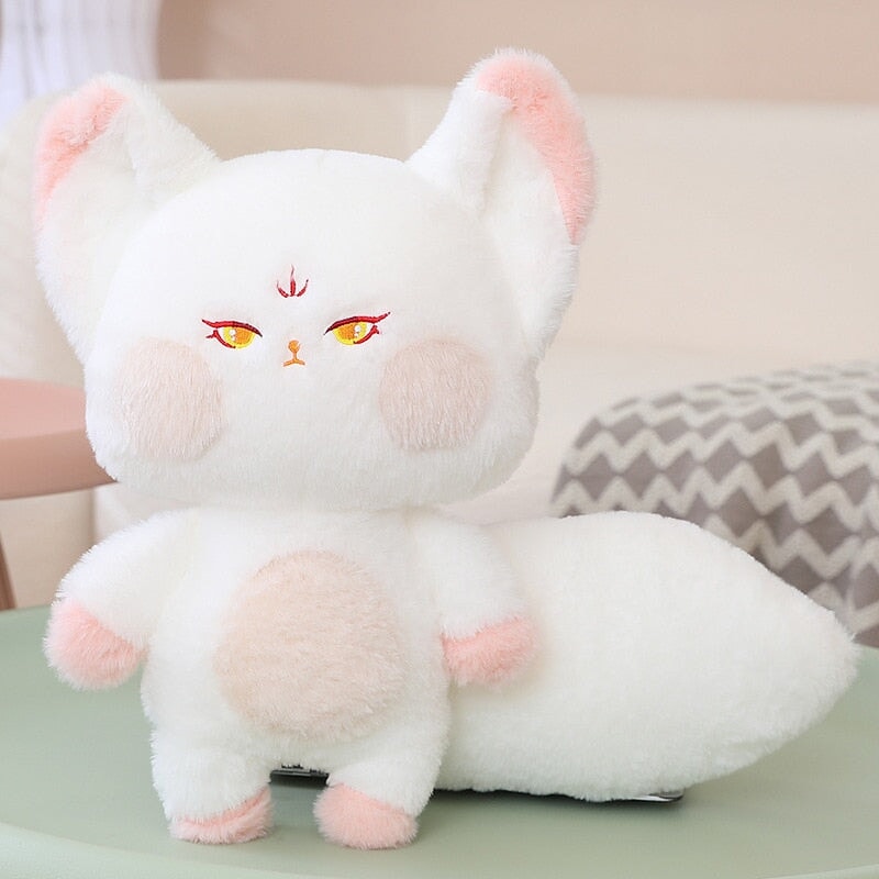 Fluffy Huge Tail Kawaii Fox Plushies-Kawaii Dream