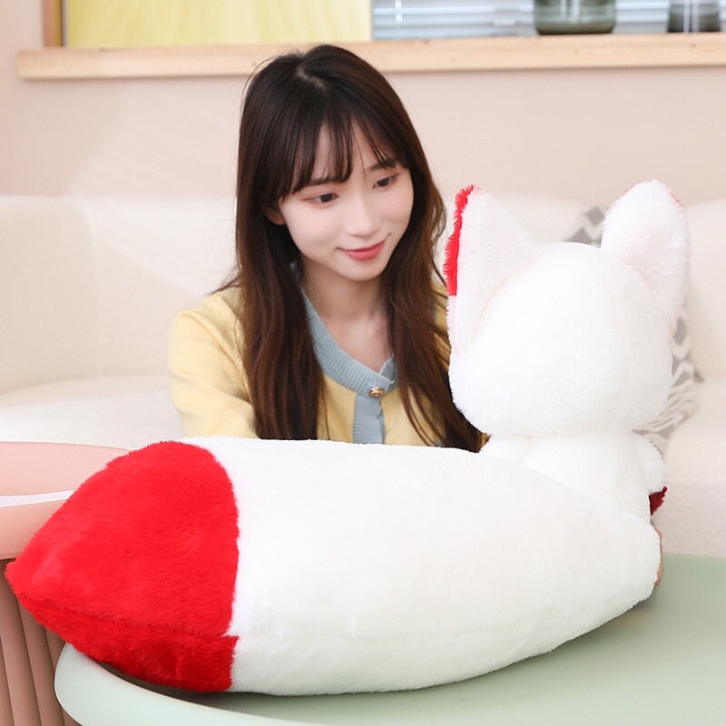 Fluffy Huge Tail Kawaii Fox Plushies-Kawaii Dream