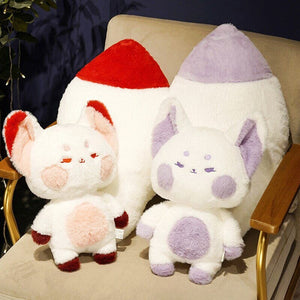 Fluffy Huge Tail Kawaii Fox Plushies-Kawaii Dream