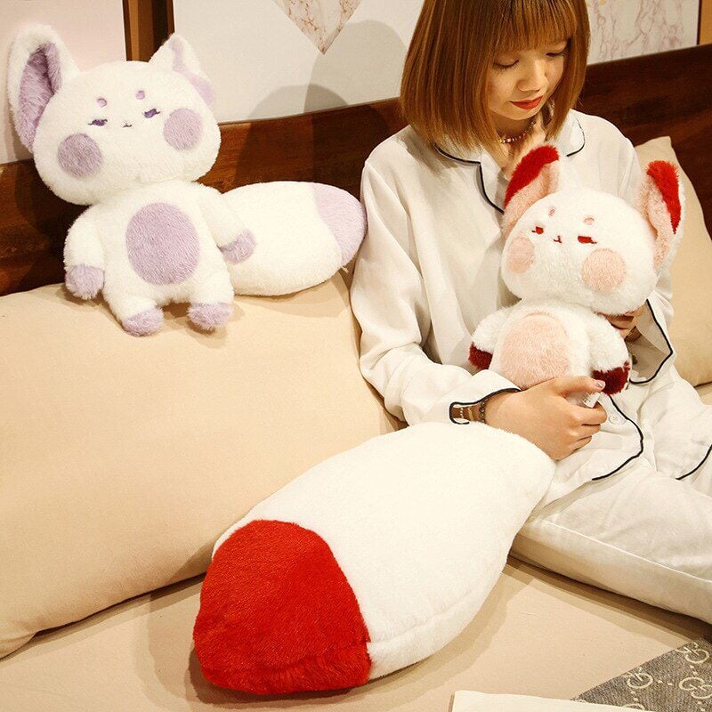 Fluffy Huge Tail Kawaii Fox Plushies-Kawaii Dream