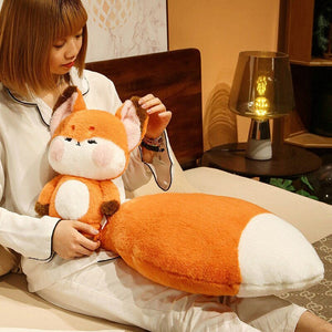 Fluffy Huge Tail Kawaii Fox Plushies-Kawaii Dream