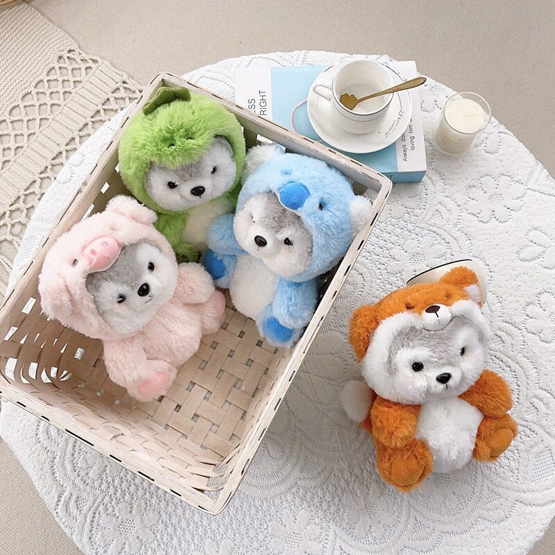 Fluffy Husky Plushie Squad-Kawaii Dream