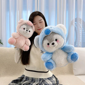Fluffy Husky Plushie Squad-Kawaii Dream