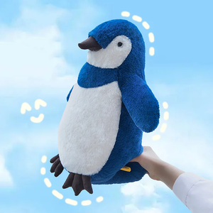 Fluffy King Penguin Plushie Soft Toy-Kawaii Dream