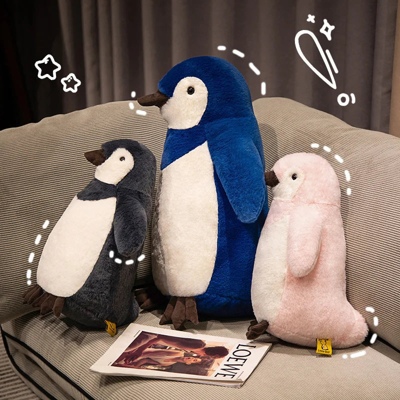 Fluffy King Penguin Plushie Soft Toy-Kawaii Dream