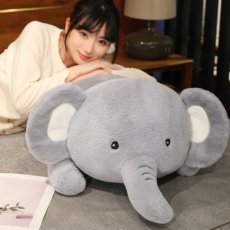 Fluffy Laying Elephant Family-Kawaii Dream