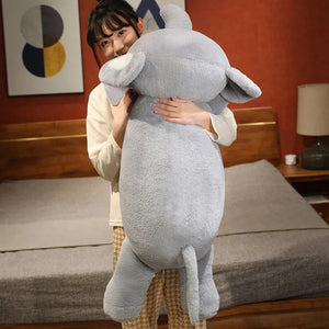 Fluffy Laying Elephant Family-Kawaii Dream