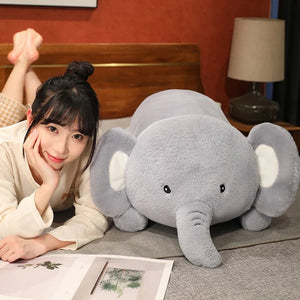 Fluffy Laying Elephant Family-Kawaii Dream