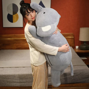 Fluffy Laying Elephant Family-Kawaii Dream