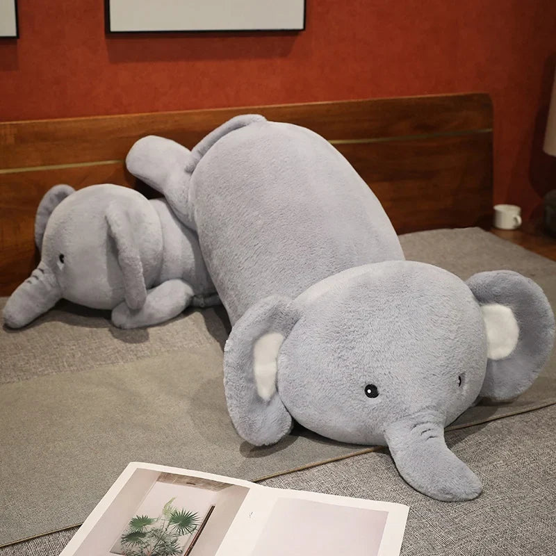 Fluffy Laying Elephant Family-Kawaii Dream