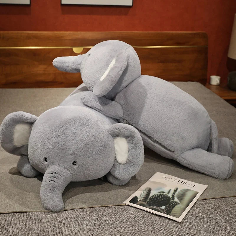 Fluffy Laying Elephant Family-Kawaii Dream