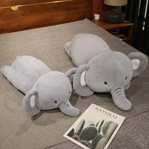 Fluffy Laying Elephant Family-Kawaii Dream