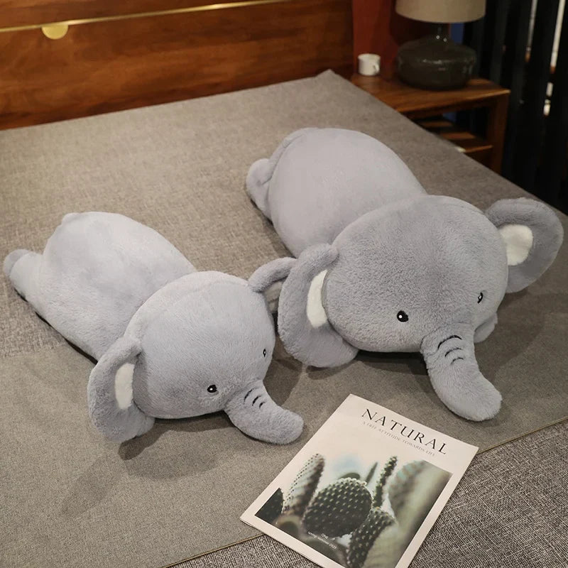 Fluffy Laying Elephant Family-Kawaii Dream