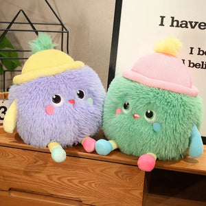 Fluffy Monster Milk Bottles Plushie-Kawaii Dream