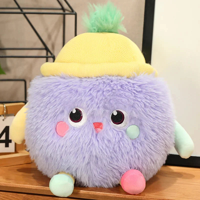Fluffy Monster Milk Bottles Plushie-Kawaii Dream