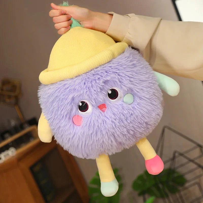 Fluffy Monster Milk Bottles Plushie-Kawaii Dream
