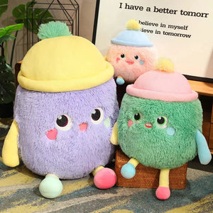 Fluffy Monster Milk Bottles Plushie-Kawaii Dream