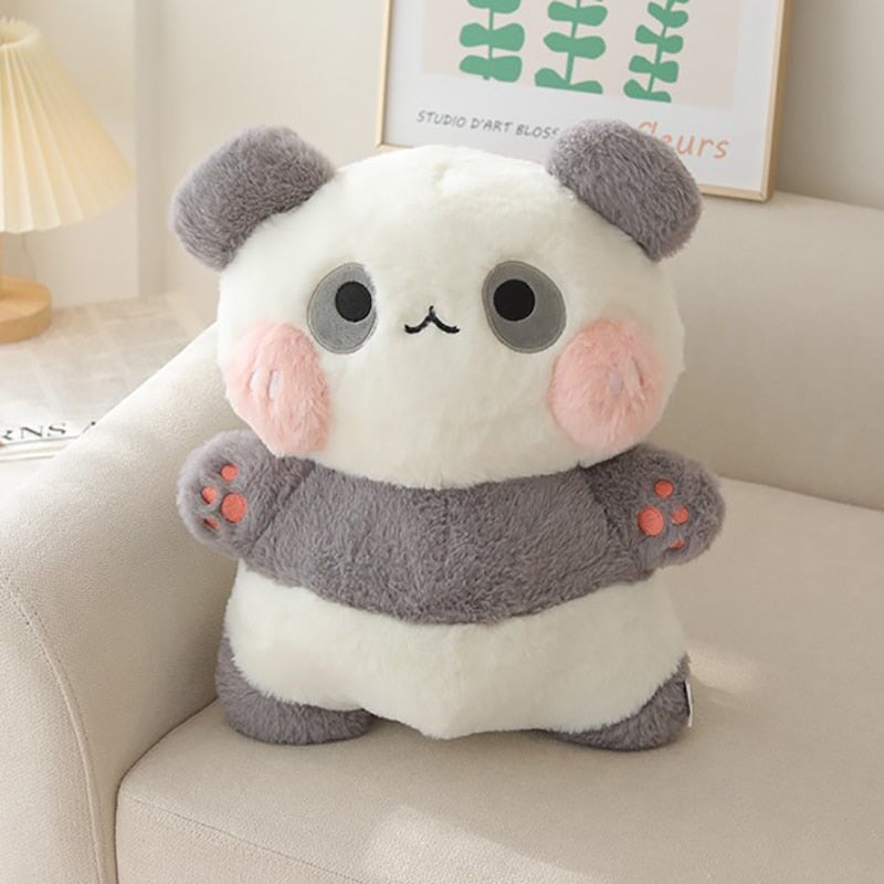 Fluffy Panda Squad Plushies-Kawaii Dream