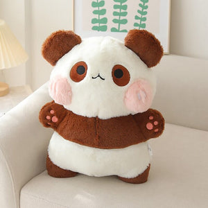 Fluffy Panda Squad Plushies-Kawaii Dream