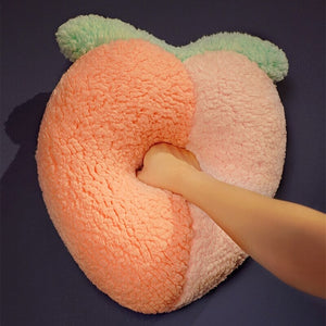 Fluffy Pastel Fruit Veg Plushie Collection-Kawaii Dream