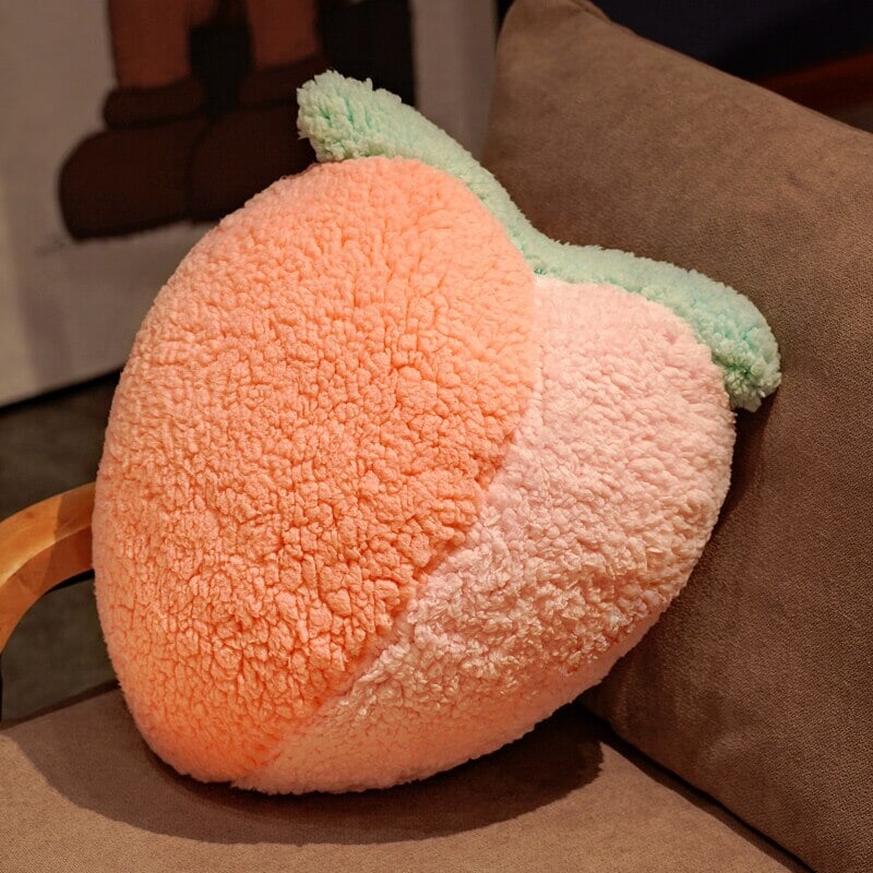 Fluffy Pastel Fruit Veg Plushie Collection-Kawaii Dream