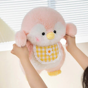 Fluffy Penguin Squad Plushies with Bib-Kawaii Dream