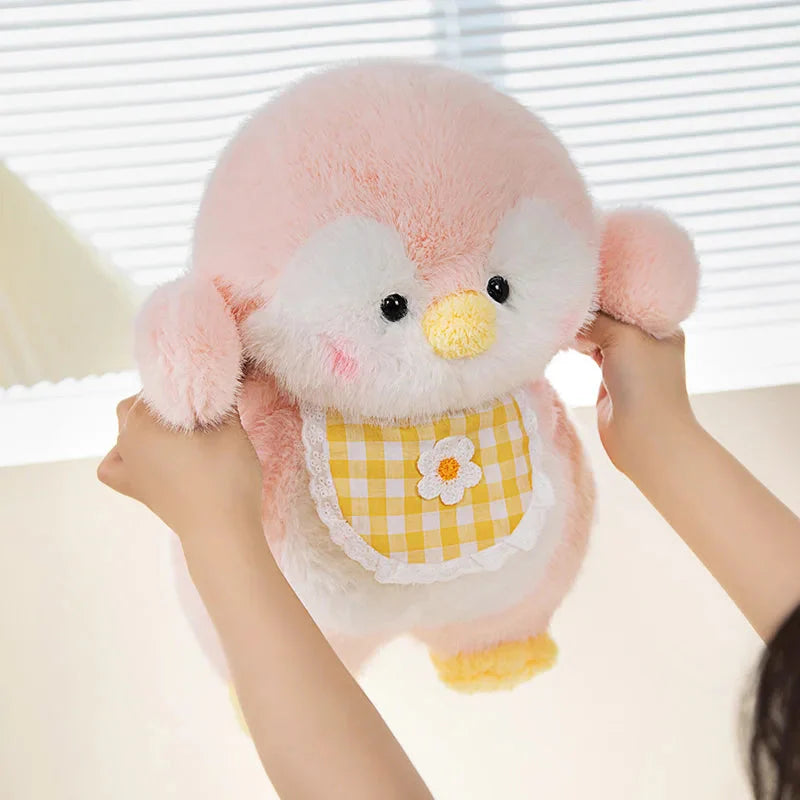 Fluffy Penguin Squad Plushies with Bib-Kawaii Dream