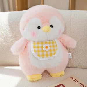 Fluffy Penguin Squad Plushies with Bib-Kawaii Dream