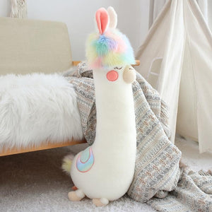 Fluffy Rainbow Hair Alpaca Squad-Kawaii Dream