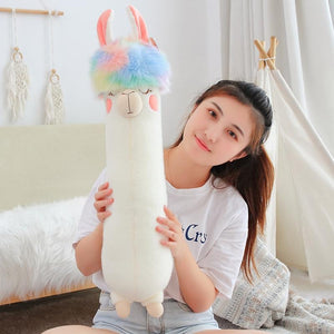 Fluffy Rainbow Hair Alpaca Squad-Kawaii Dream