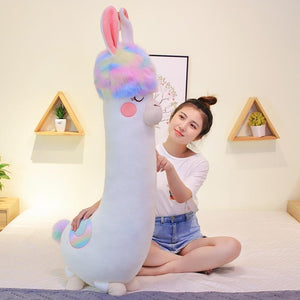 Fluffy Rainbow Hair Alpaca Squad-Kawaii Dream
