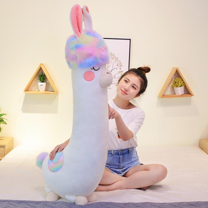 Fluffy Rainbow Hair Alpaca Squad-Kawaii Dream