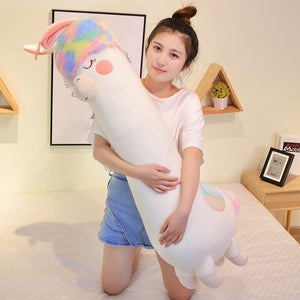 Fluffy Rainbow Hair Alpaca Squad-Kawaii Dream