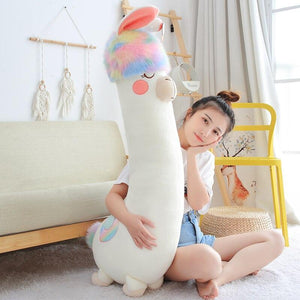 Fluffy Rainbow Hair Alpaca Squad-Kawaii Dream