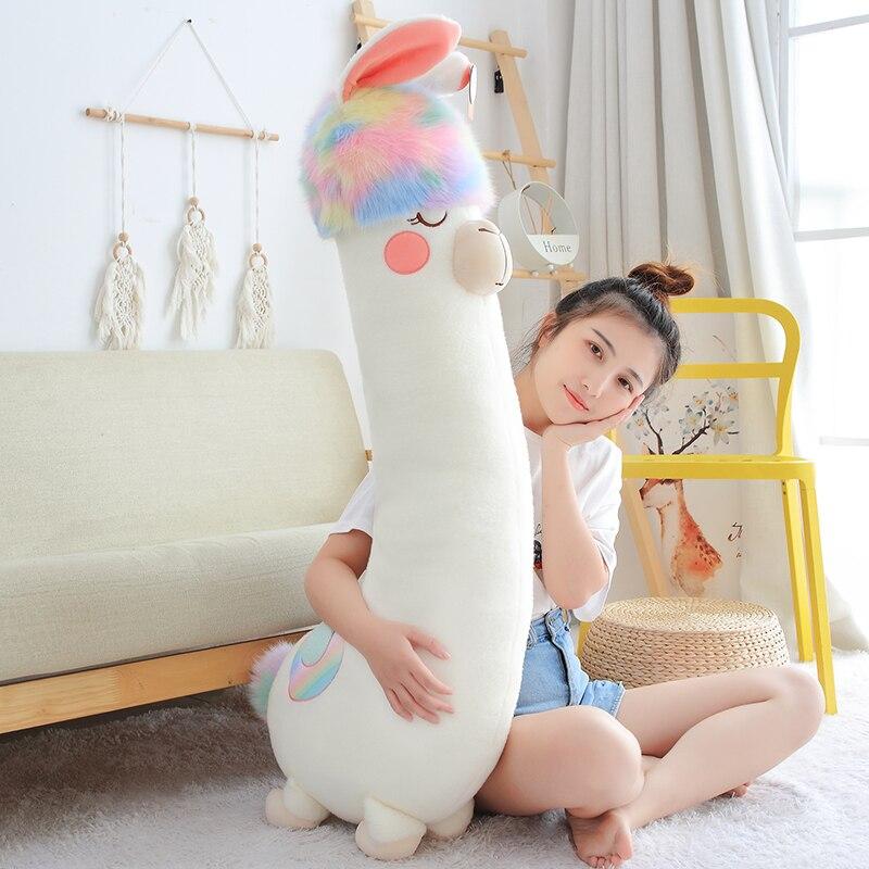 Fluffy Rainbow Hair Alpaca Squad-Kawaii Dream