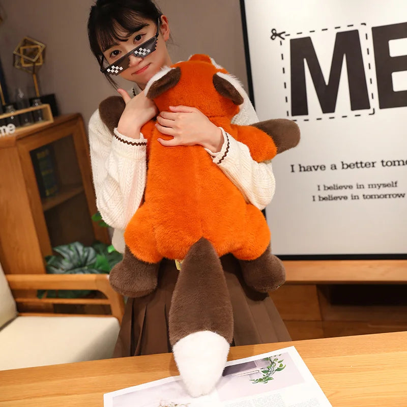 Fluffy Red Panda & Fox Plushies-Kawaii Dream