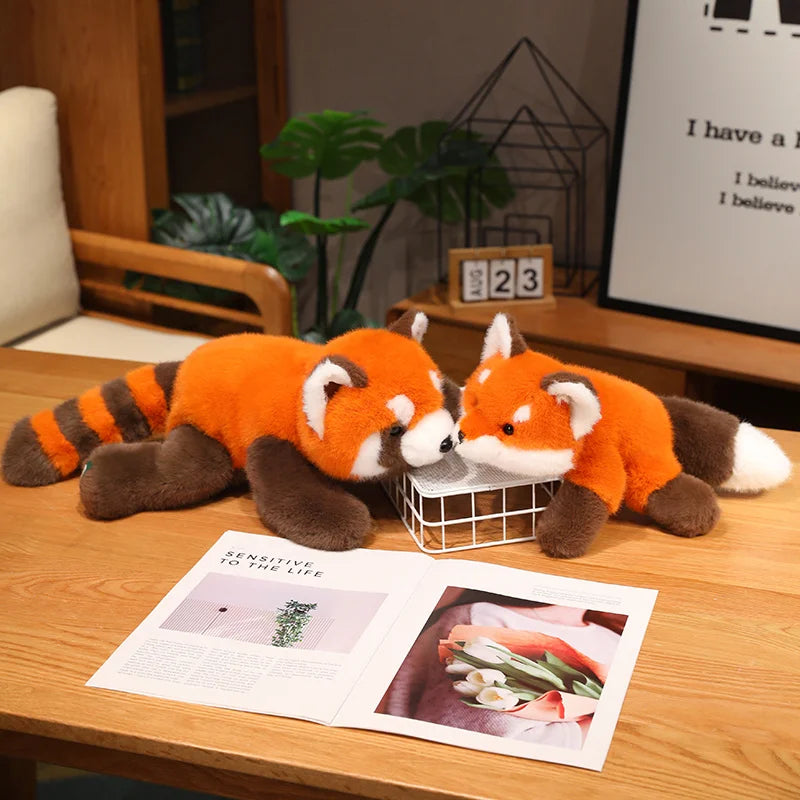 Fluffy Red Panda & Fox Plushies-Kawaii Dream