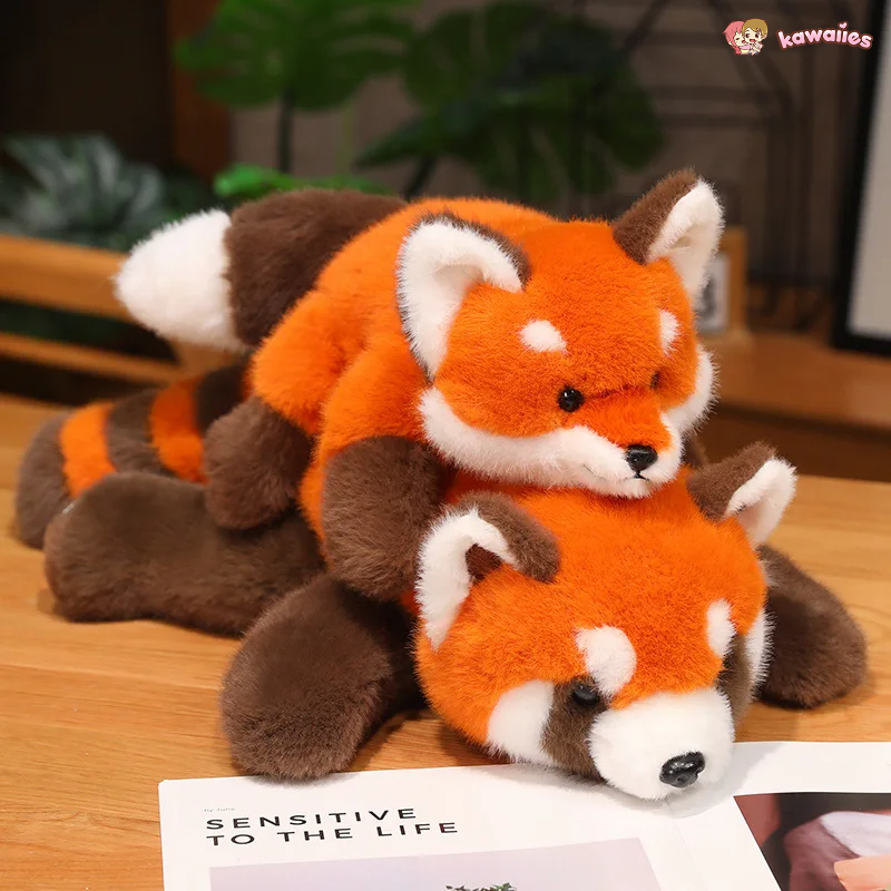 Fluffy Red Panda & Fox Plushies-Kawaii Dream
