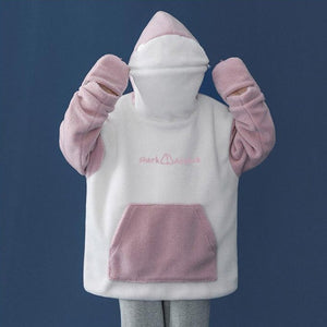 Fluffy Shark Hoodie-Kawaii Dream