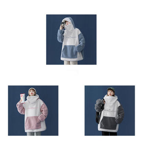 Fluffy Shark Hoodie-Kawaii Dream