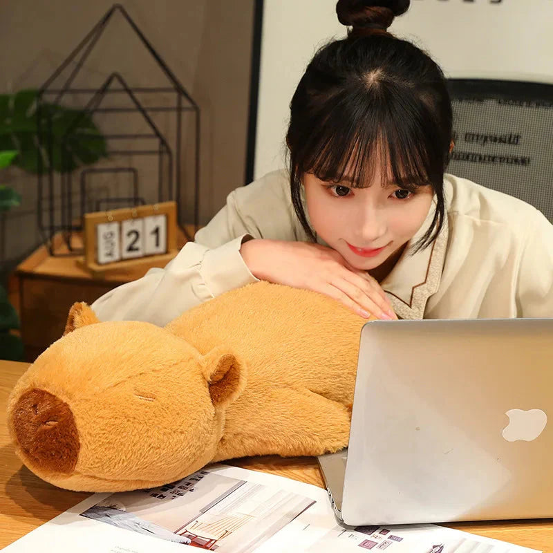 Fluffy Sleepy Capybara Plushies-Kawaii Dream