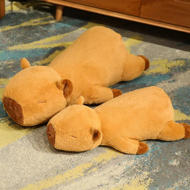 Fluffy Sleepy Capybara Plushies-Kawaii Dream