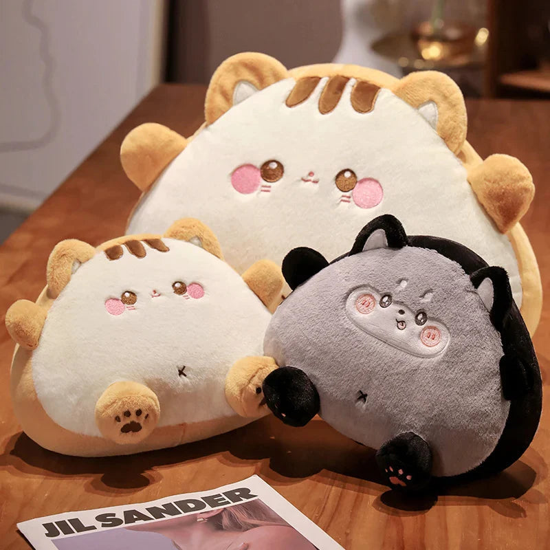 Fluffy Toastie Bread Cat Plushies-Kawaii Dream