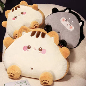 Fluffy Toastie Bread Cat Plushies-Kawaii Dream