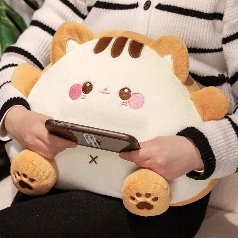 Fluffy Toastie Bread Cat Plushies-Kawaii Dream