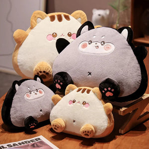 Fluffy Toastie Bread Cat Plushies-Kawaii Dream