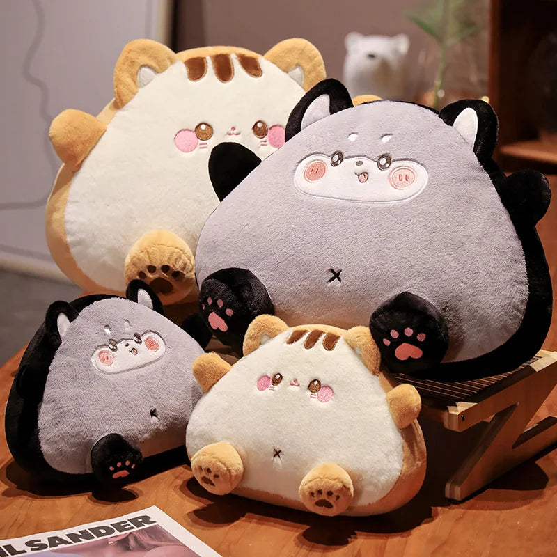 Fluffy Toastie Bread Cat Plushies-Kawaii Dream